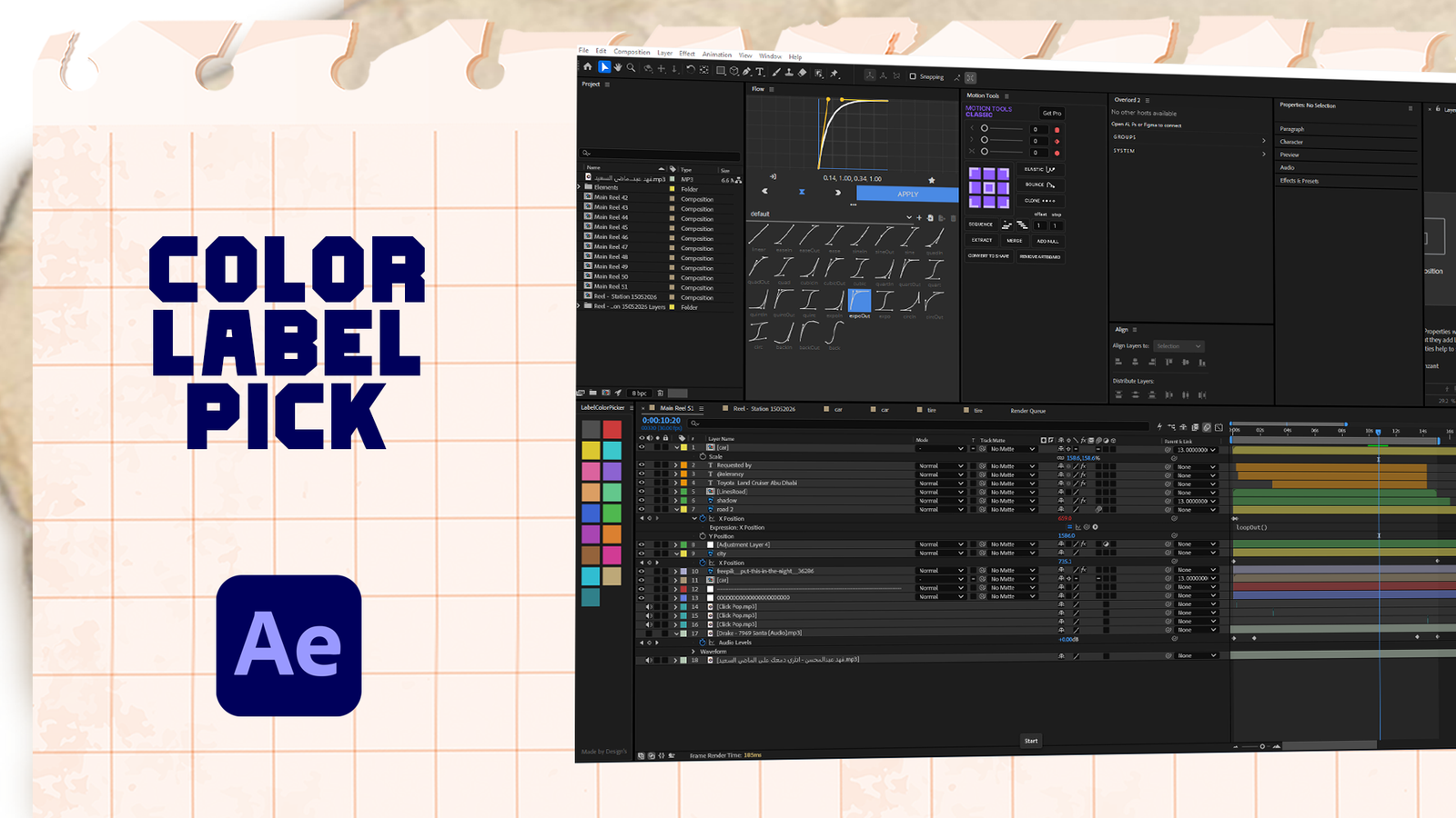 Label Color Picker